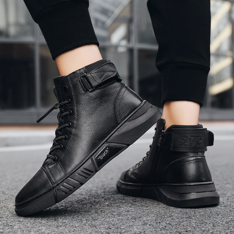 Męskie Miękkie Buty Martin | Idealne na Każdą Porę Roku