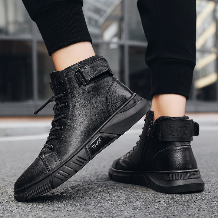 Męskie Miękkie Buty Martin | Idealne na Każdą Porę Roku