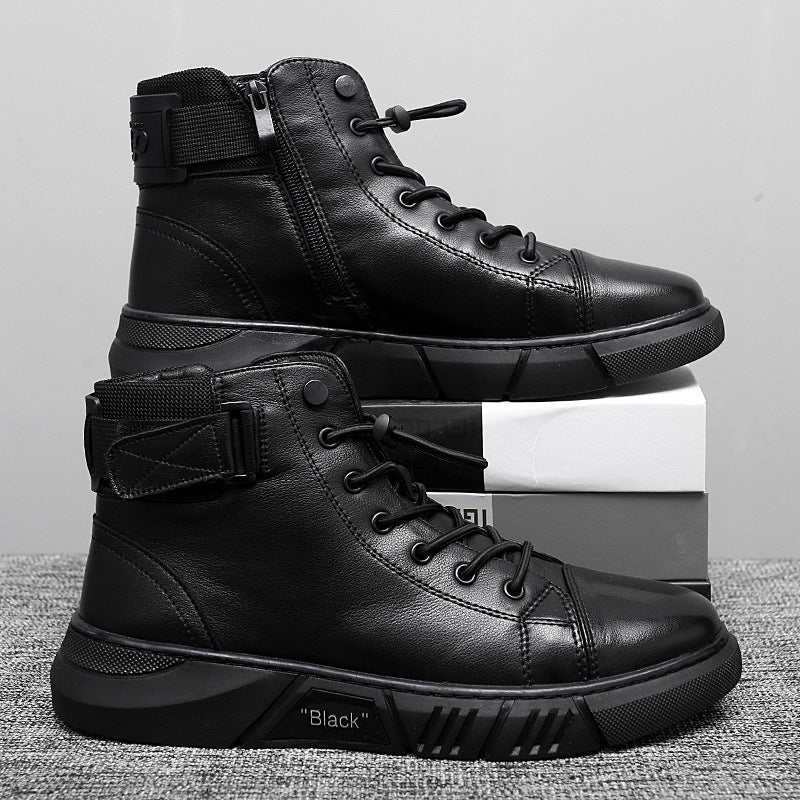 Męskie Miękkie Buty Martin | Idealne na Każdą Porę Roku