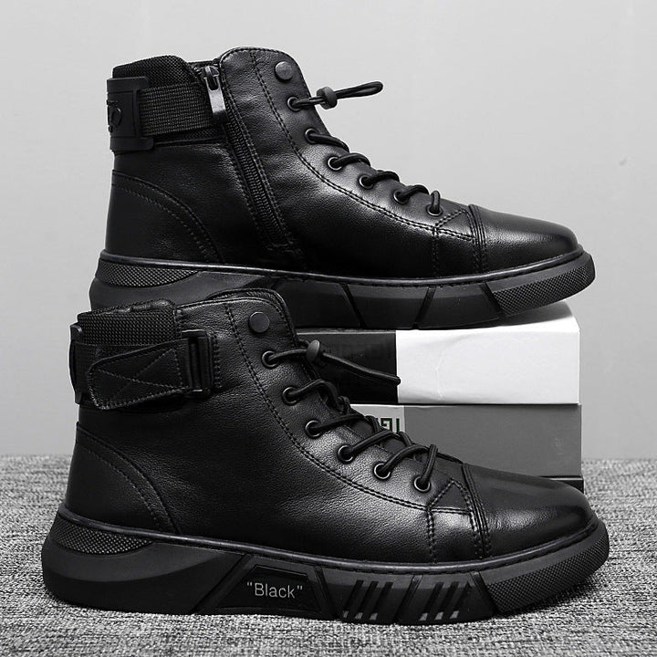 Męskie Miękkie Buty Martin | Idealne na Każdą Porę Roku